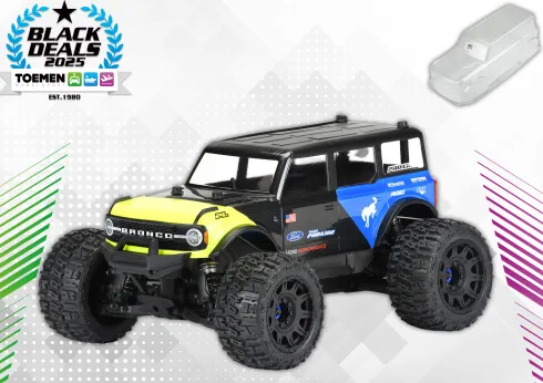 Pro Line 1/8 2021 Ford Bronco Transparante Body – MAXX®, E-REVO® 2.0 – PRO359400
