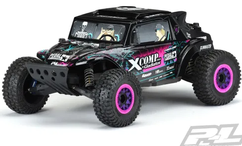 Proline Megalodon Desert Buggy Blake Wilkey Edition Tough-Color (Black) Body for Slash 2wd & Slash 4×4