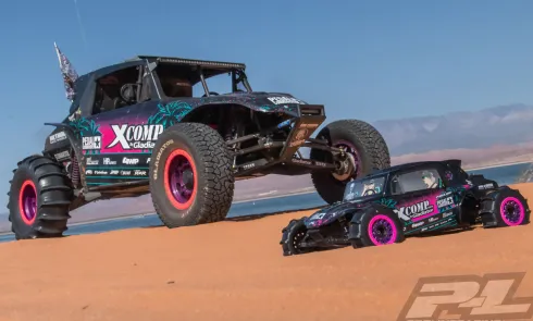 Proline Megalodon Desert Buggy Blake Wilkey Edition Tough-Color (Black) Body for Slash 2wd & Slash 4×4