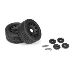 Proline Menace HP 1/6 Belted Banden op Raid 24mm Velgen (Set van 2) voor ARRMA / Traxxas / Losi – PRO1020511