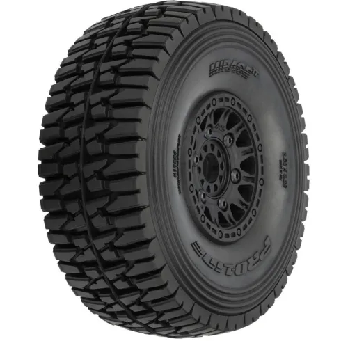 Proline 1/7 Mirage TT BELTED F/R Tires MTD 17mm Blk Raid (2): Mojave 6S & Traxxas UDR