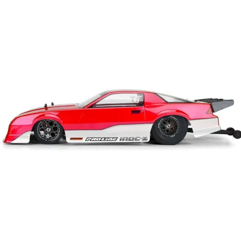 Proline 1/10 Pre-Cut 1985 Chevy Camaro IROC-Z Clear Body 22S Drag Car