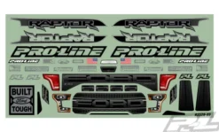 Proline Pre-Cut 2017 Ford F-150 Raptor Clear Body for Rustler 4×4