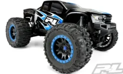 Proline Pre-Cut 2017 Ford F-150 Raptor Tough-Color (Black) Body for Traxxas X-MAXX – PRO348218