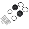 Pro-Line Racing Wheel and Beadlock Set Black (2) 5IVE-T 3.0 – PRO287803