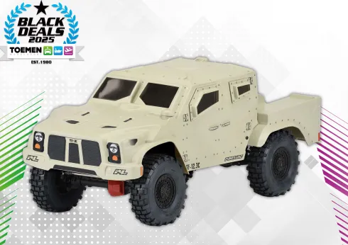 Pro Line 1/10 Strikeforce Transparante Body – 12,3″ (313mm) Wheelbase Scale Crawlers – PRO357600