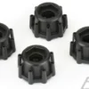 Proline 8×32 to 17mm 1/2″ Offset Hex Adapters for Pro-Line 8×32 3.8″ Wheels