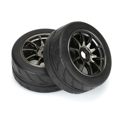 Proline 1/7 Toyo Proxes R888R S3 F/R 42/100 2.9″ BELTED MTD 17mm Spectre (2)