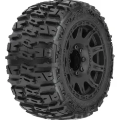 Proline 1/8 Trencher LP F/R 3.8” MT Banden op Raid Velgen 17mm Zwart (2 stuks) – PRO1017510