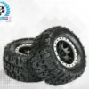 Pro-Line 1/5 Trencher Pro-Loc F/R 4.3″ X-MAXX MTD 24mm Impulse (2) – Zwart/Grijs – PRO1015113