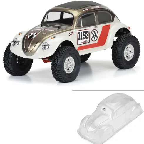 Proline 1/10 Volkswagen Beetle Clear Body 12.3″ (313mm) Wheelbase Crawlers