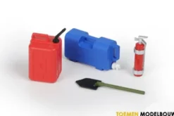 Proline Water Jug with Fuel Can & Fire Extinguisher
