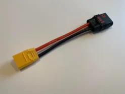 QS8 Anti Spark Verloopkabel naar XT90 12AWG Siliconen kabel