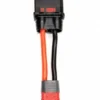 QS8 Anti Spark Verloopkabel naar Deans Vrouw 10AWG Siliconen kabel