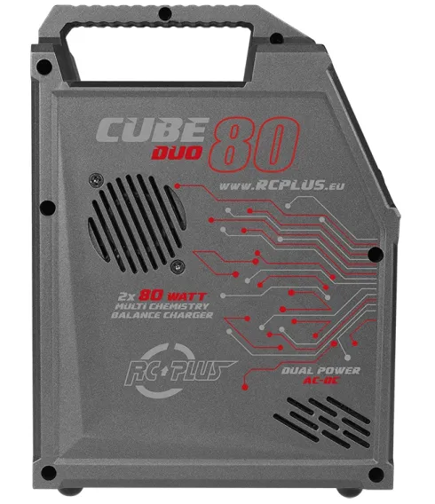 RC Plus CUBE DUO 80 Snellader