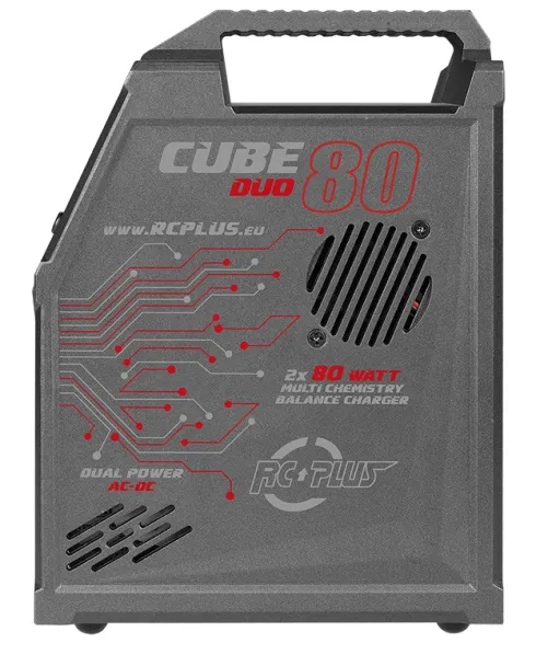 RC Plus CUBE DUO 80 Snellader