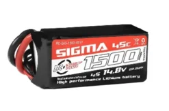 RC Plus LiPo Batterypack Sigma 45C-90C 1500 mAh 4S1P 14.8V – XT-60 stekker