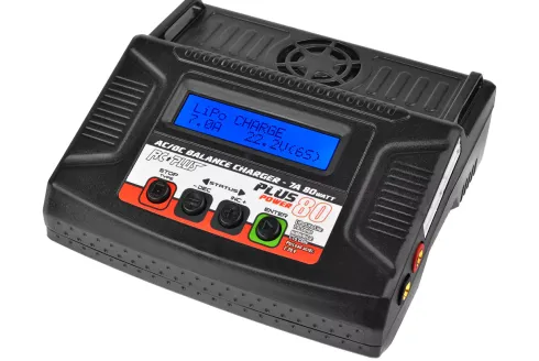 RC Plus Power 80 Lipo en NiMH Snellader