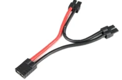 RC – Power Y-kabel – Serieel – voor traxxas modellen- 12AWG Siliconen-kabel – 12cm – 1 st