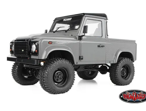 RC4WD Gelande II met 2015 Land Rover Defender D90 Body RTR Grijs