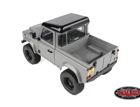 RC4WD Gelande II met 2015 Land Rover Defender D90 Body RTR Grijs