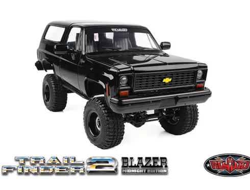 RC4WD Trailfinder 2 RTR With Chevrolet Blazer Body Set Midnight Edition