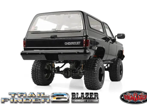 RC4WD Trailfinder 2 RTR With Chevrolet Blazer Body Set Midnight Edition