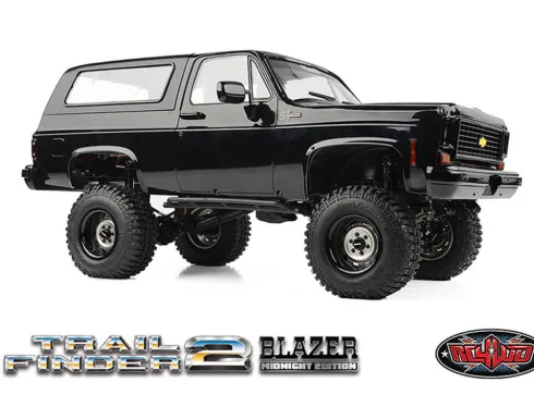 RC4WD Trailfinder 2 RTR With Chevrolet Blazer Body Set Midnight Edition
