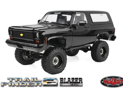 RC4WD Trailfinder 2 RTR With Chevrolet Blazer Body Set Midnight Edition