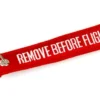 Remove before flight label