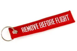 Remove before flight label