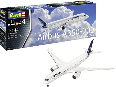 Revell Airbus A350-900 Lufthansa New Livery in 1:144 bouwpakket