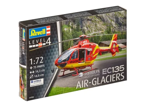 Revell Airbus Helicopters EC135 AIR-GLACIERS in 1:72 bouwpakket