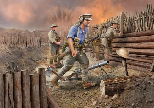 Revell ANZAC Infantry 1915 in 1:35 bouwpakket