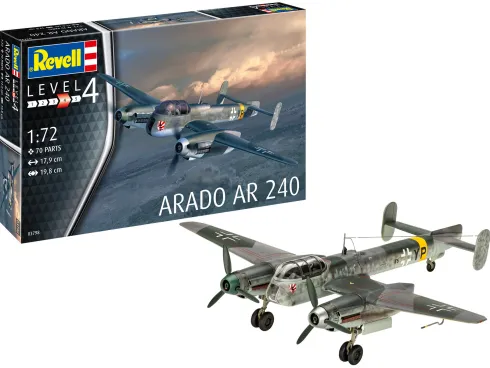 Revell Arado AR-240 modelbouw – 03798