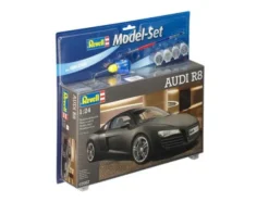 Revell Audi R8 in 1:24 bouwpakket met lijm en verf