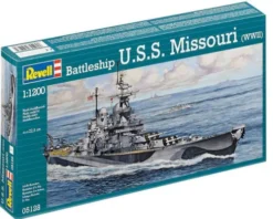 Revell Battleship U.S.S. Missouri WWII in 1:1200 bouwpakket
