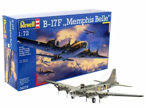 Revell Boeing B-17F Memphis Belle in 1/72 bouwpakket – RV-04279