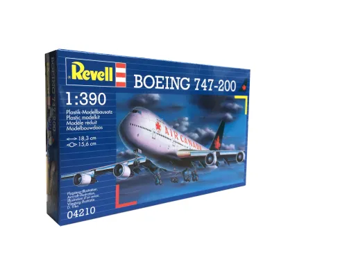 Revell Boeing 747-200 in 1:390 bouwpakket