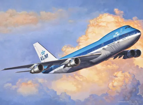 Revell Boeing 747-200 in 1:450 bouwpakket