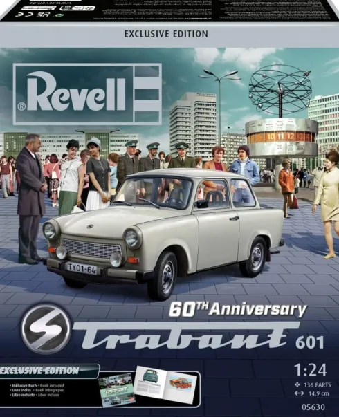 Revell Cadeauset “60-jarig jubileum Trabant 601” – 05630