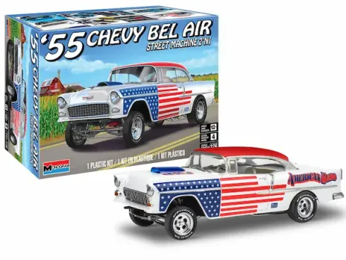 Revell 55 Chevy Bel Air Street Machine 2N1 in 1/24 bouwpakket – RV-14519
