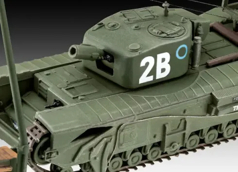 Revell Churchill A.V.R.E. in 1/76 bouwpakket – RV-03297