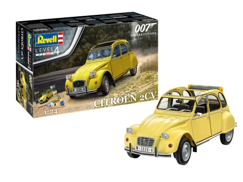 Revell Citroen 2CV (James Bond 007) ”For Your Eyes Only” 1:24 Bouwpakket