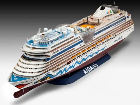 Revell Cruiser Ship AIDAblu, AIDAsol, AIDAmar, AIDAstella in 1:400 bouwpakket