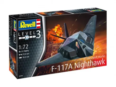 Revell F-117A Nighthawk Stealth Fighter 1:72 bouwpakket