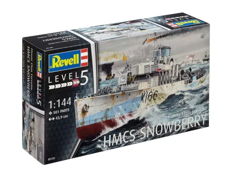 Revell Flower Class Corvette HMCS SNOWBERRY in 1:144 bouwpakket