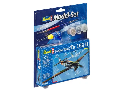 Revell Focke Wulf Ta 152 H in 1:72 bouwpakket met lijm en verf