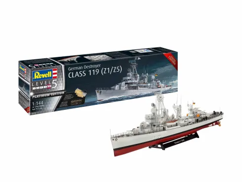 Revell German Destroyer Class 119 (Z1/Z5) 1:144 bouwpakket