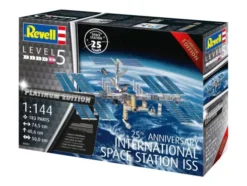 Revell Geschenkset 25th Anniversary ISS Platinum Edition in 1:144 bouwpakket ( Zeer beperkt leverbaar dan weer sept ’24)